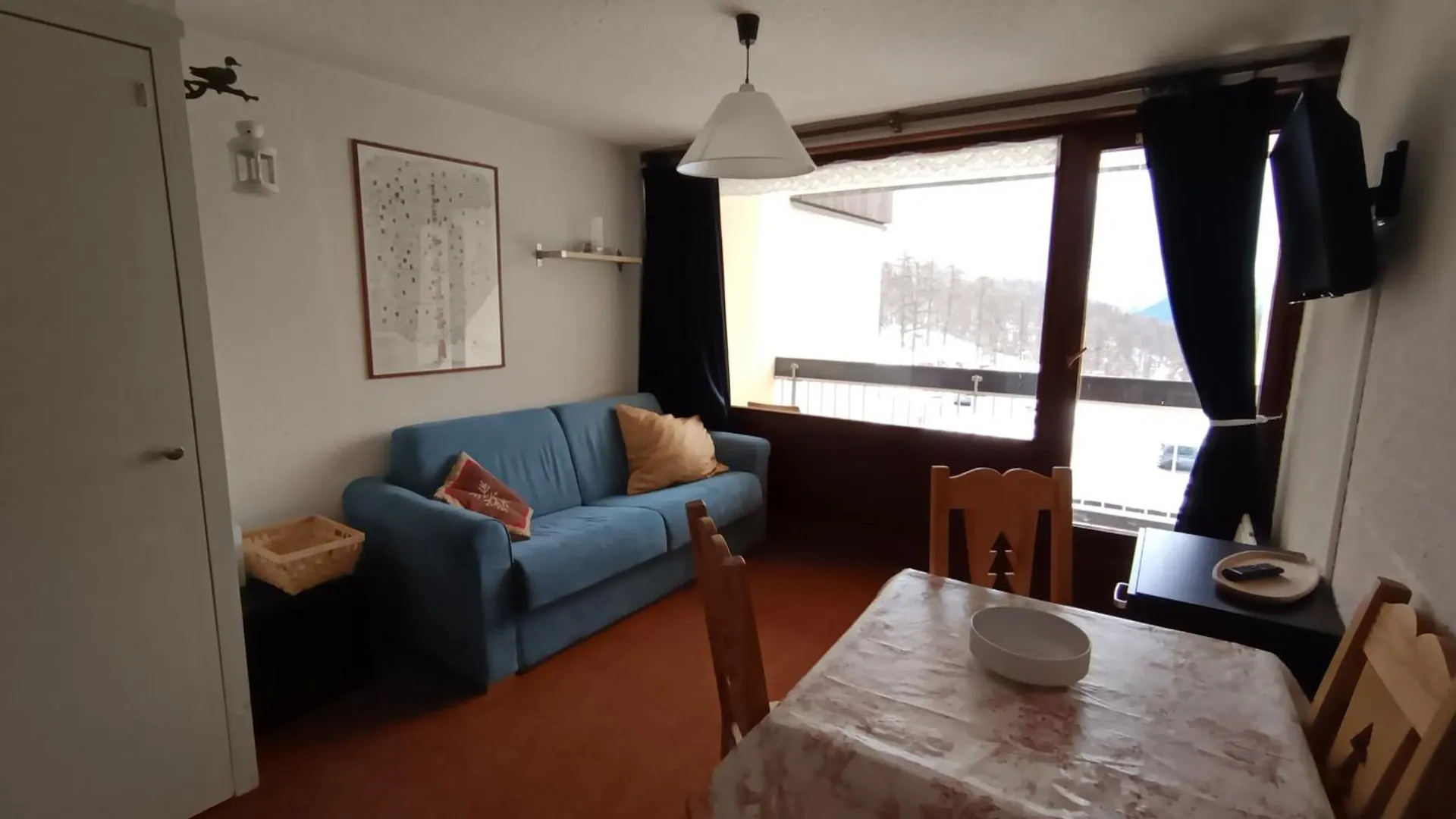 Studio Skis Aux Pieds - 4 Pers - Balcon - Animaux Acceptes - Fr-1-445-85 Montgenevre Apartment
