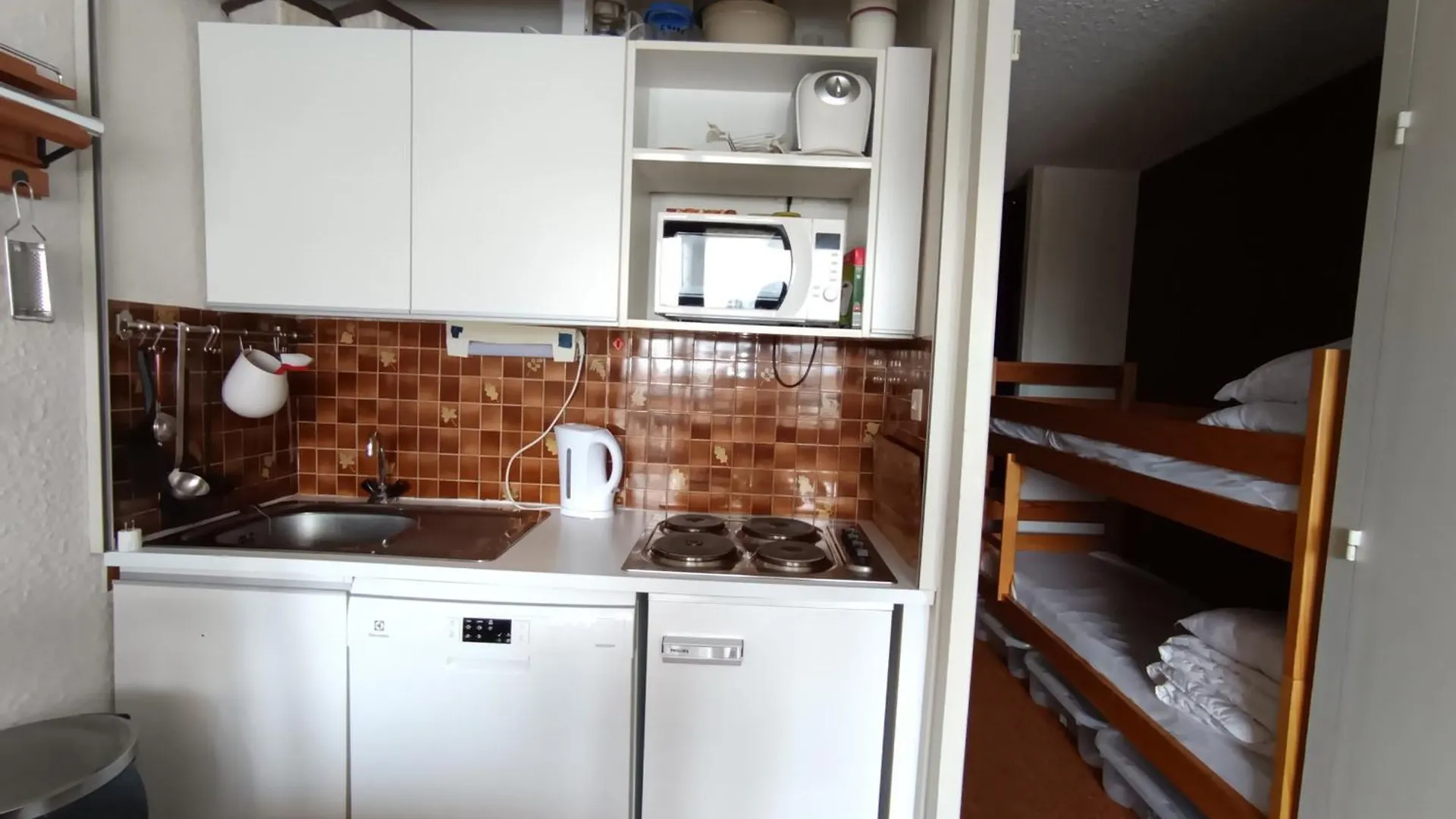 Studio Skis Aux Pieds - 4 Pers - Balcon - Animaux Acceptes - Fr-1-445-85 Montgenevre 0*,